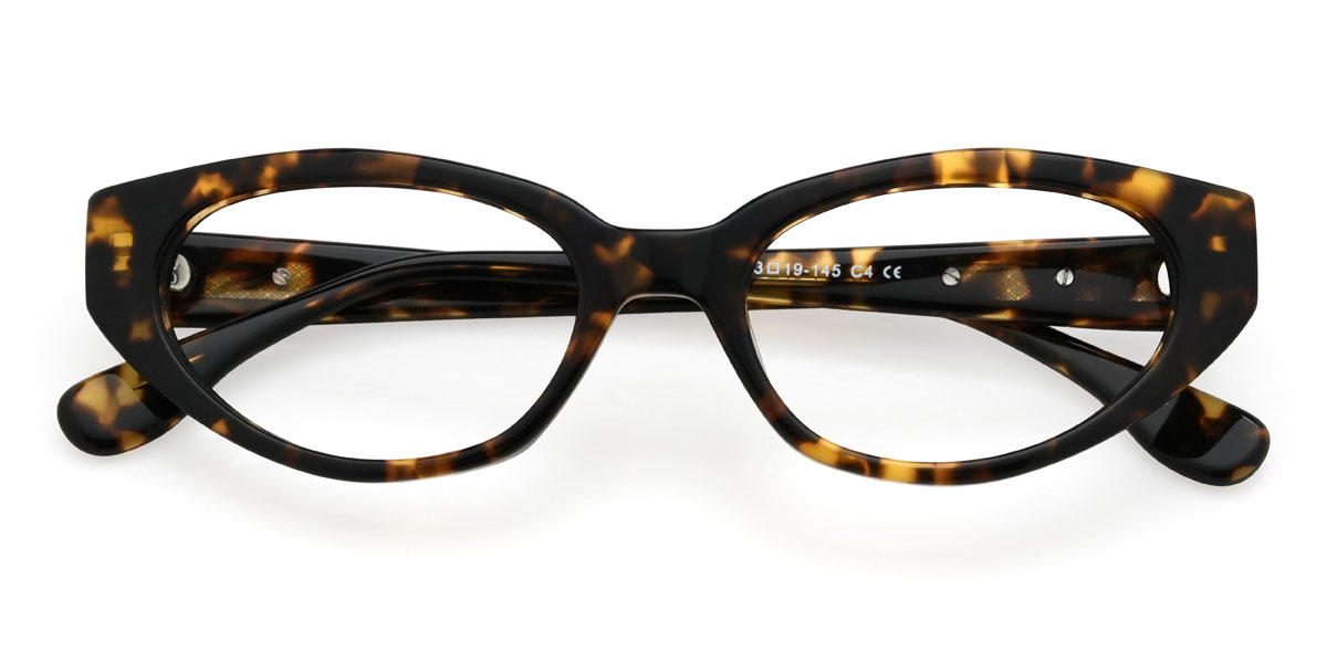 Tortoiseshell Samia Glasses - Cat Eye Glasses