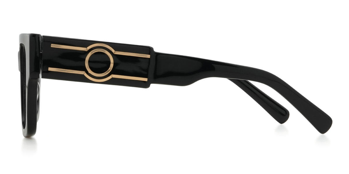 Negro Kristian Gafas - Rectangle Glasses