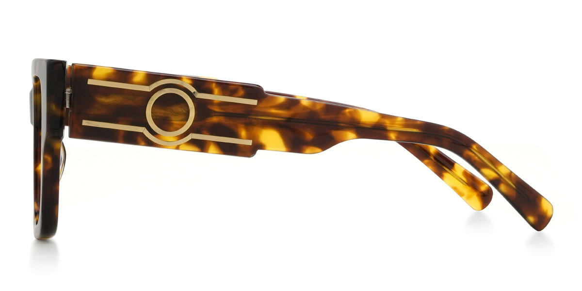 Tortoiseshell Kristian Glasses - Rectangle Glasses