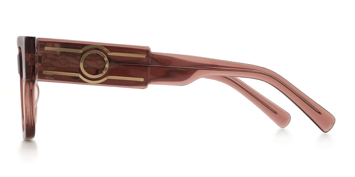 Brown Kristian Glasses - Rectangle Glasses