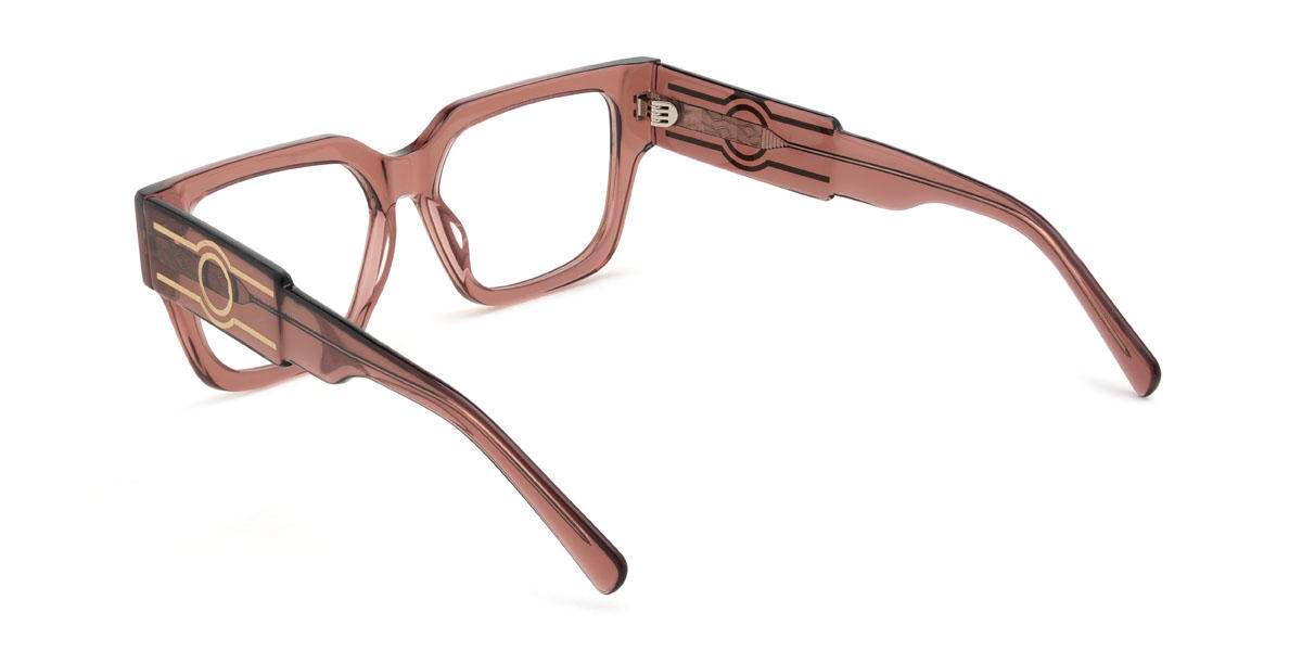 Brown Kristian Glasses - Rectangle Glasses