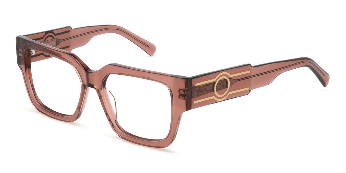 Brown Kristian Glasses - Rectangle Glasses
