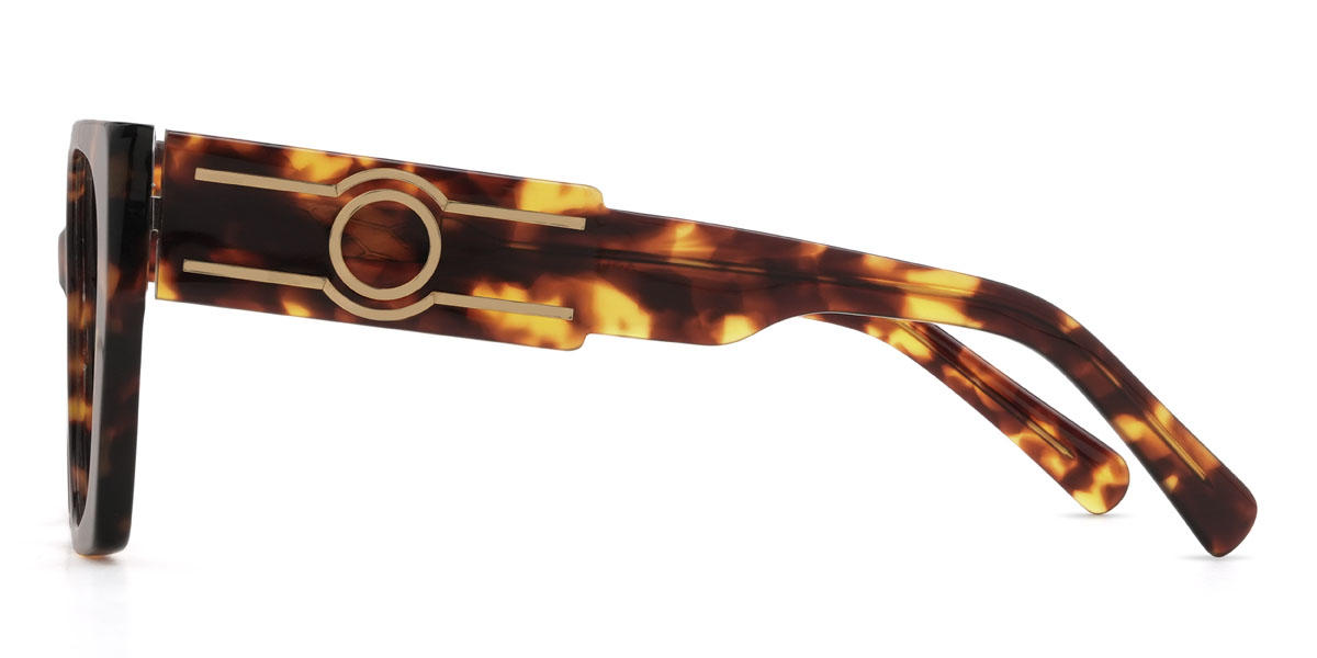 Tortoiseshell Viaan Glasses - Square Glasses
