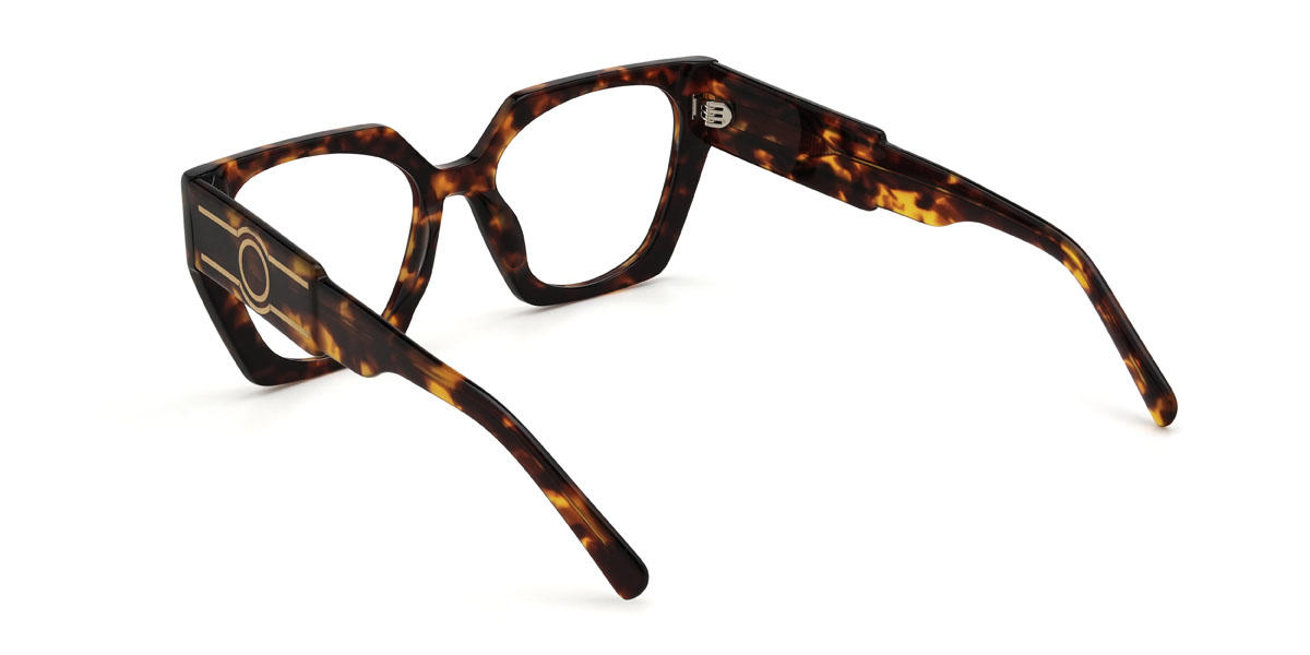 Tortoiseshell Viaan Glasses - Square Glasses
