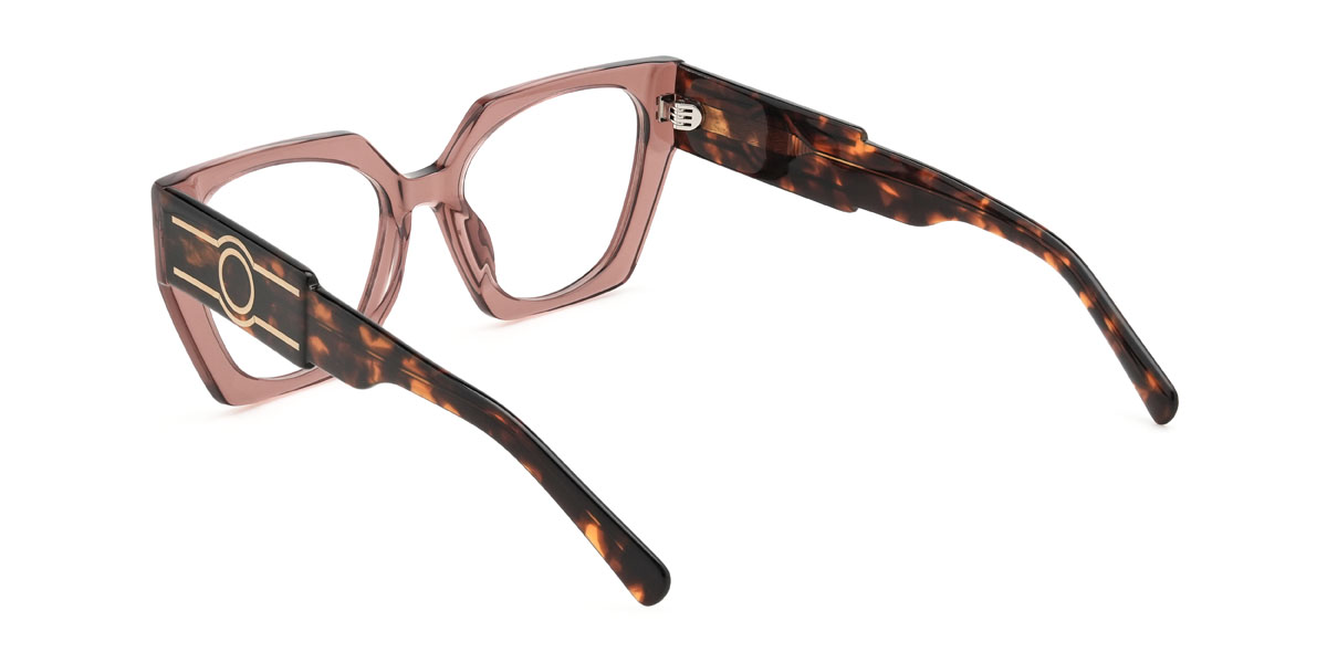 Brown Viaan Glasses - Square Glasses