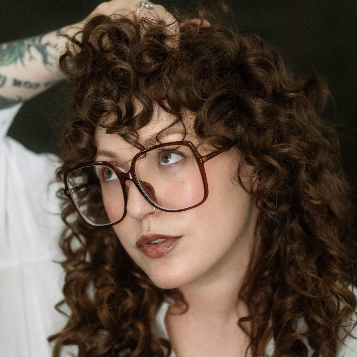Brown Kausar Glasses - Square Glasses