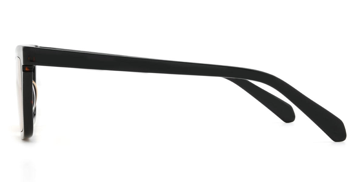 Schildpatt Orange Elanor Brille - Rectangle Sunglasses