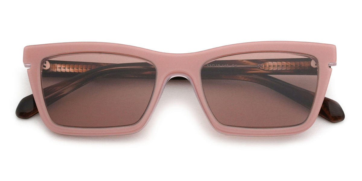 Pink Pink Elanor Glasses - Rectangle Sunglasses