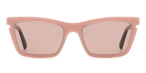 Pink Pink Elanor - Rectangle Sunglasses