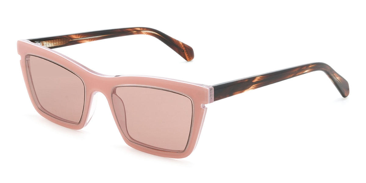 Pink Pink Elanor Glasses - Rectangle Sunglasses