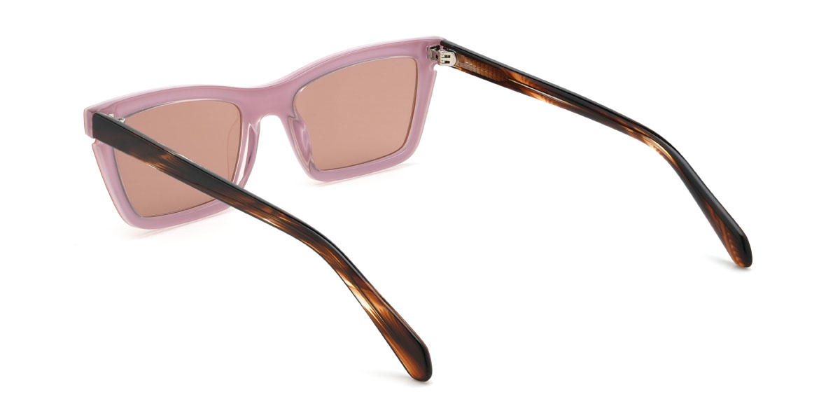 Pink Pink Elanor Glasses - Rectangle Sunglasses