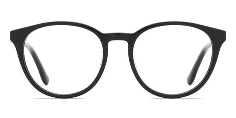 Black Eliyana - Oval Glasses