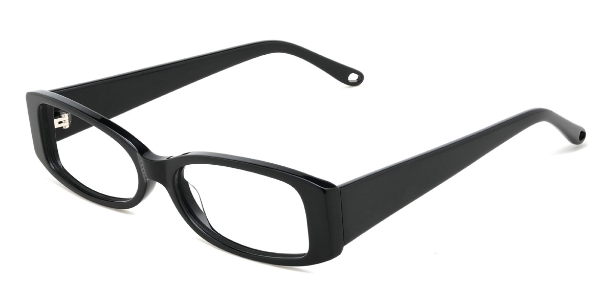 Black Major Glasses - Rectangle Glasses