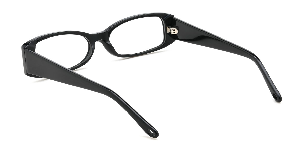 Black Major Glasses - Rectangle Glasses
