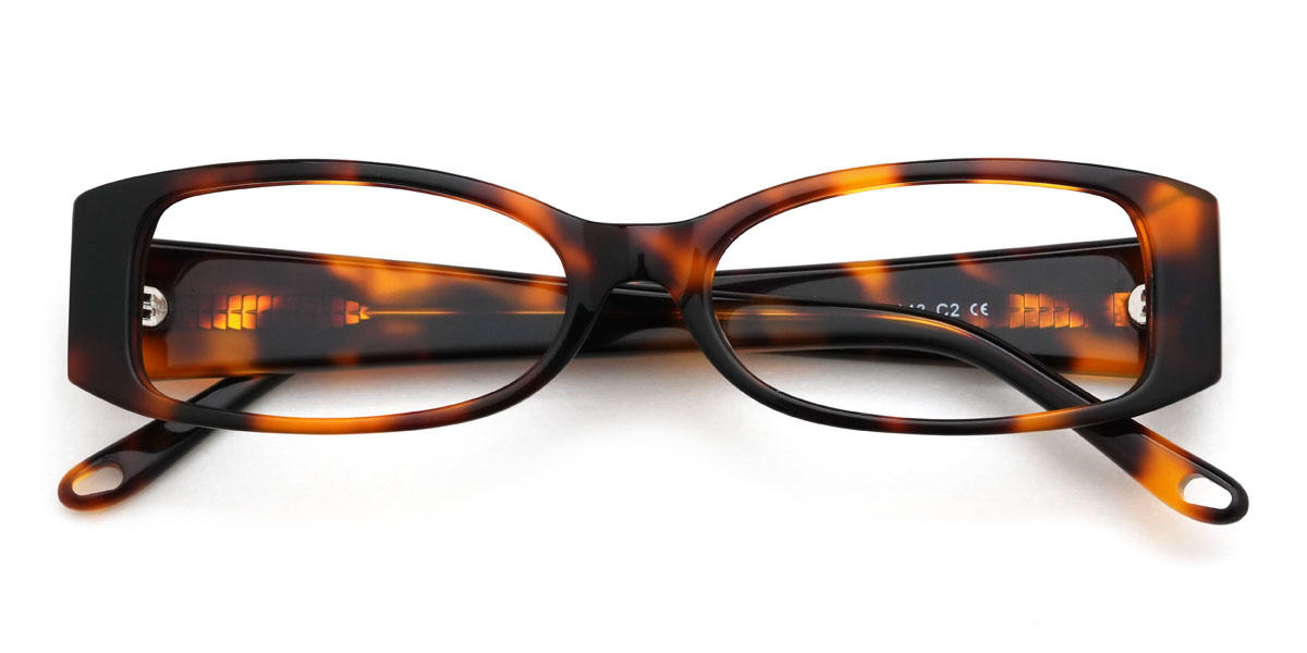 Tortoiseshell Major Glasses - Rectangle Glasses