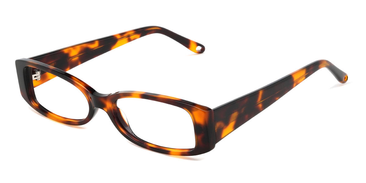 Tortoiseshell Major Glasses - Rectangle Glasses