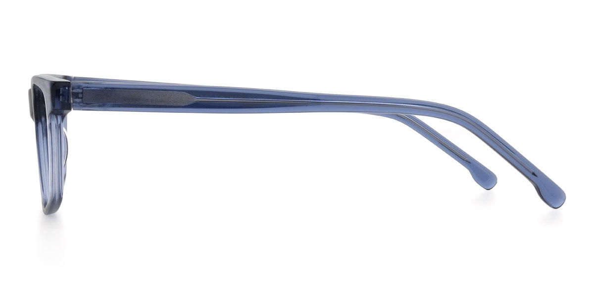 Blue Braylen Glasses - Rectangle Glasses