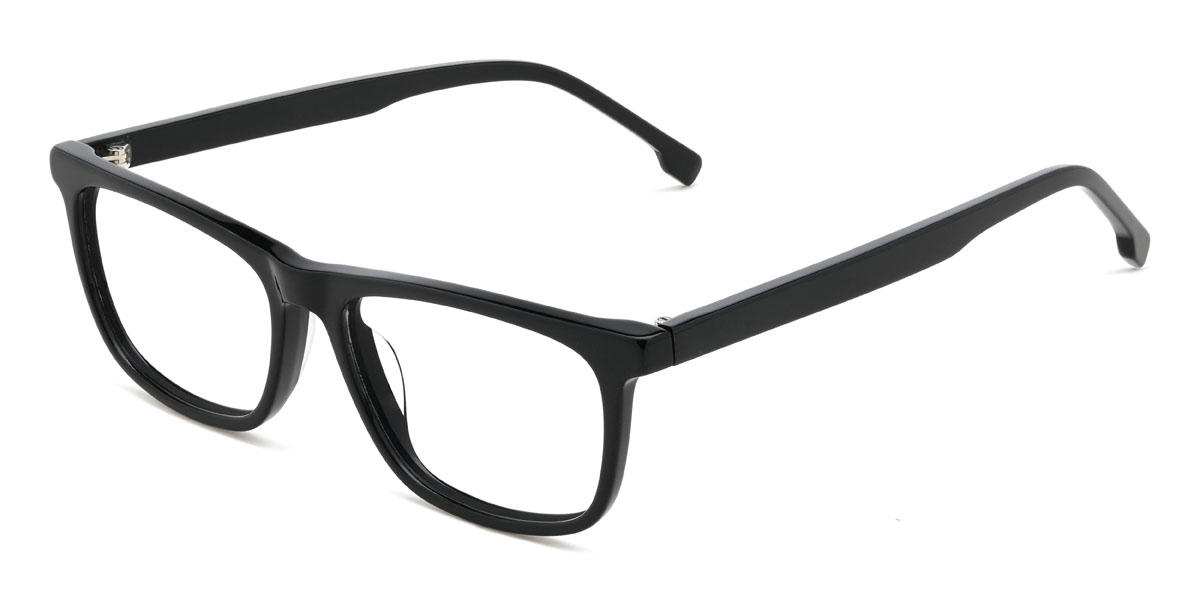 Negro Winston Gafas - Rectangle Glasses