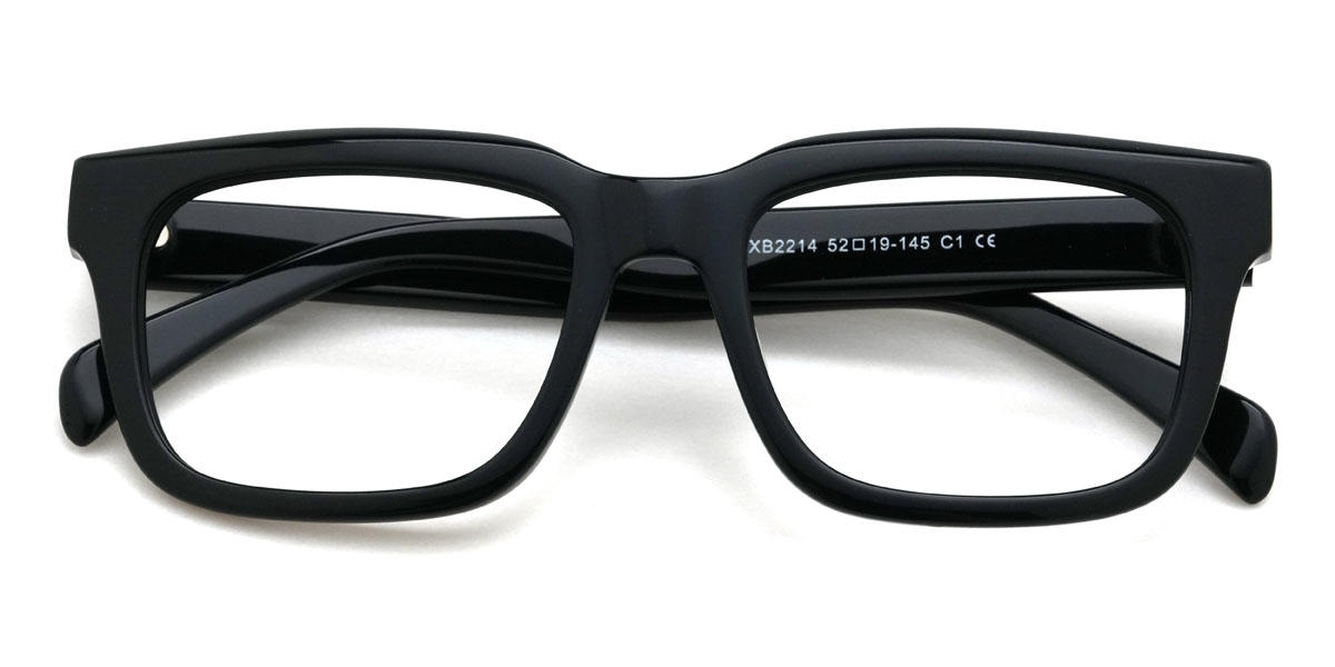 Negro Santino Gafas - Rectangle Glasses