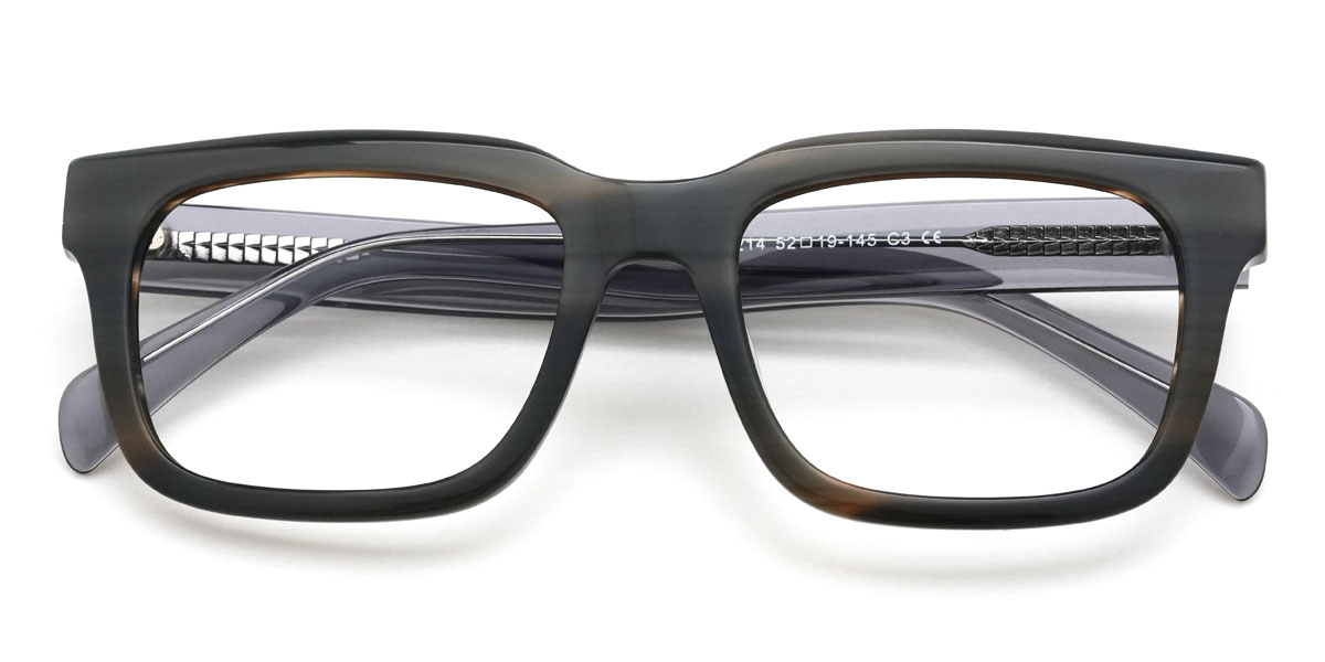 Brown Santino Glasses - Rectangle Glasses