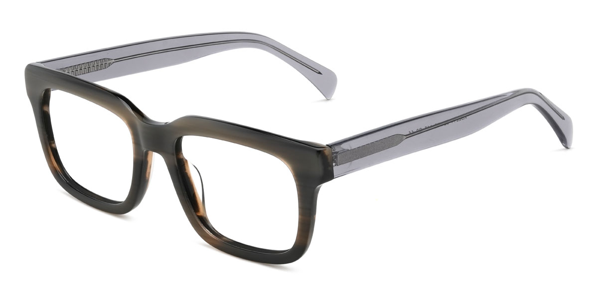 Brown Santino Glasses - Rectangle Glasses
