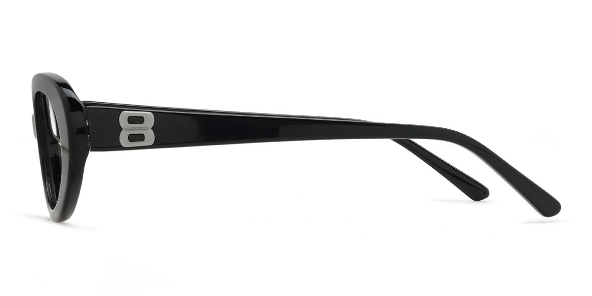 Black Dalton Glasses - Oval Glasses