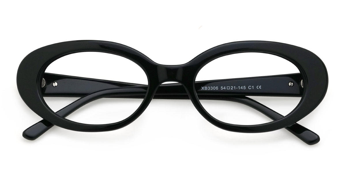 Black Dalton Glasses - Oval Glasses