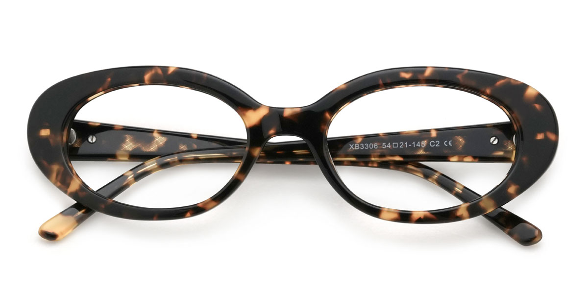 Schildpatt Dalton Brille - Oval Glasses