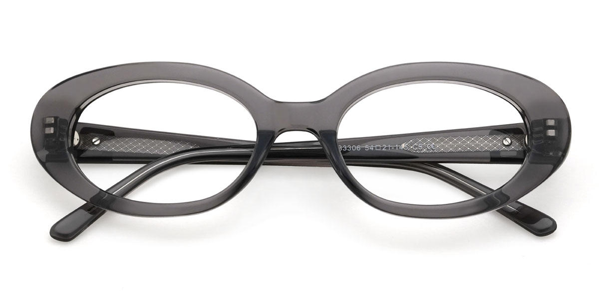 Gris Dalton Gafas - Oval Glasses