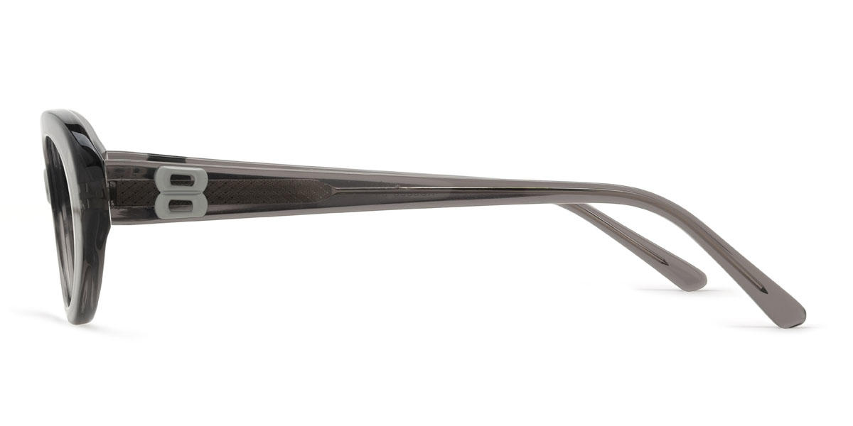 Gris Dalton Gafas - Oval Glasses
