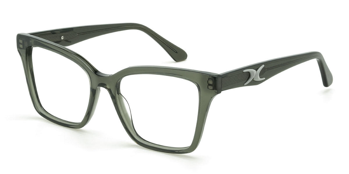 Dark Green Marcelo Glasses - Square Glasses