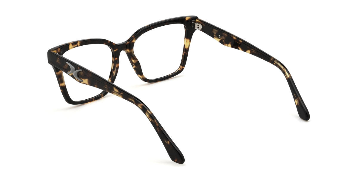 Tortoiseshell Marcelo Glasses - Square Glasses