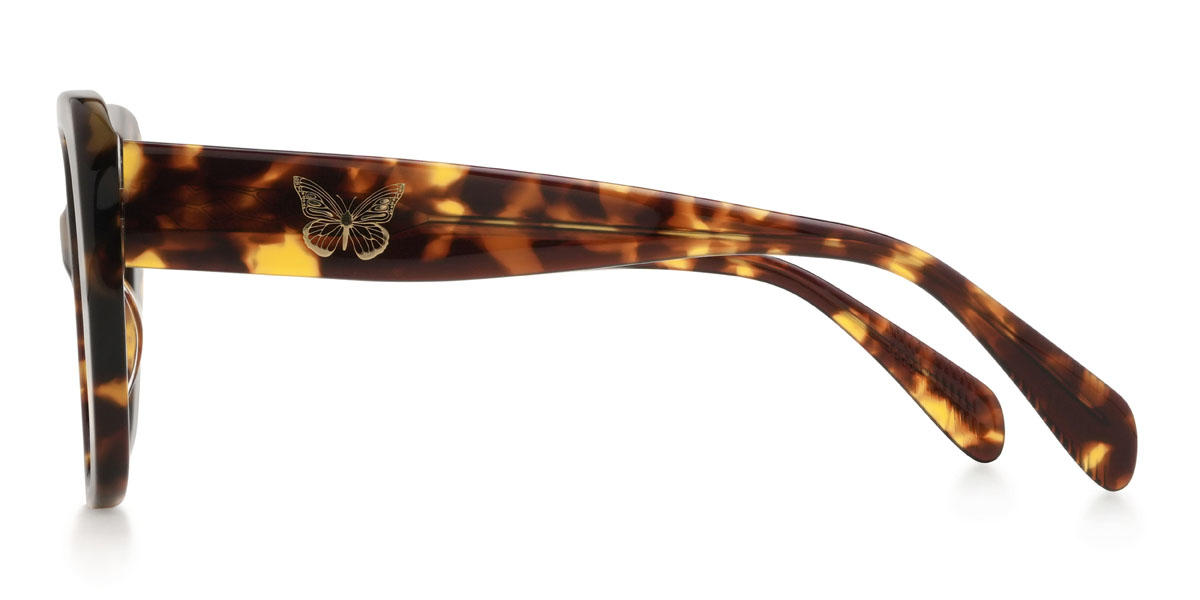 Tortoiseshell Khadijah Glasses - Square Glasses