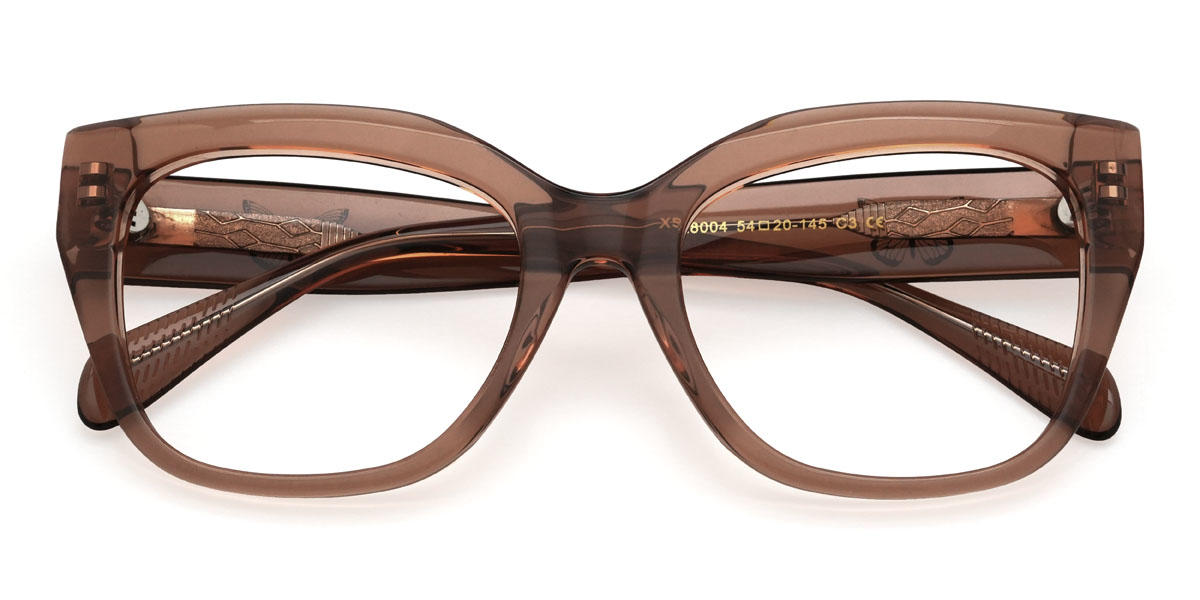 Brown Blessing Glasses - Square Glasses