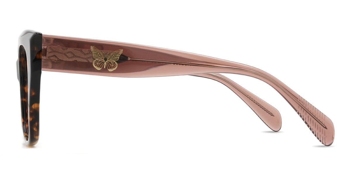 Tortoiseshell Blessing Glasses - Square Glasses