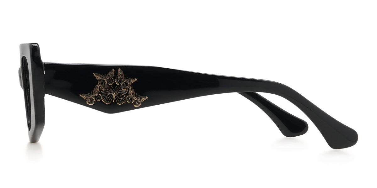 Noir Lionel Lunettes - Rectangle Glasses
