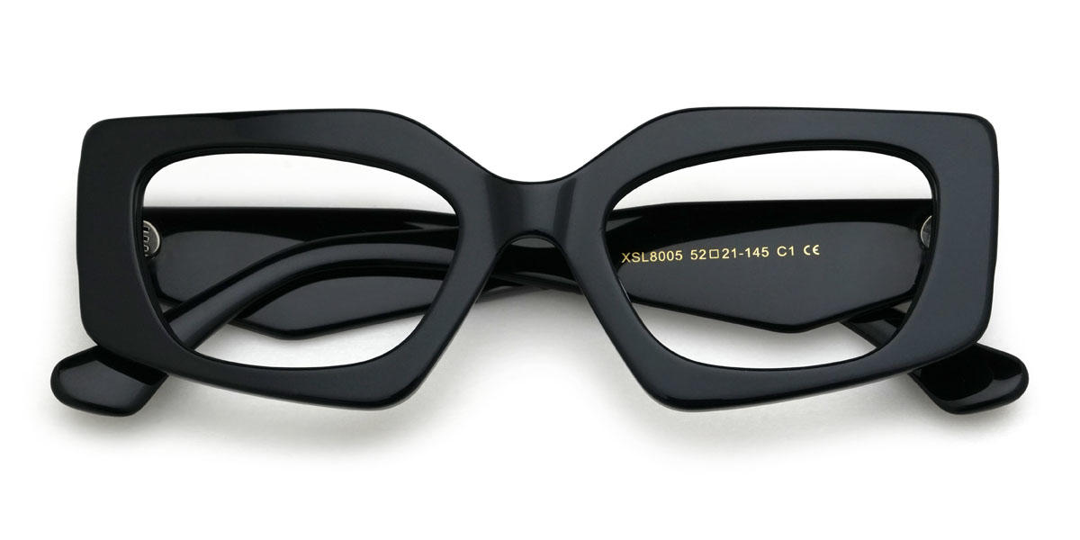 Noir Lionel Lunettes - Rectangle Glasses