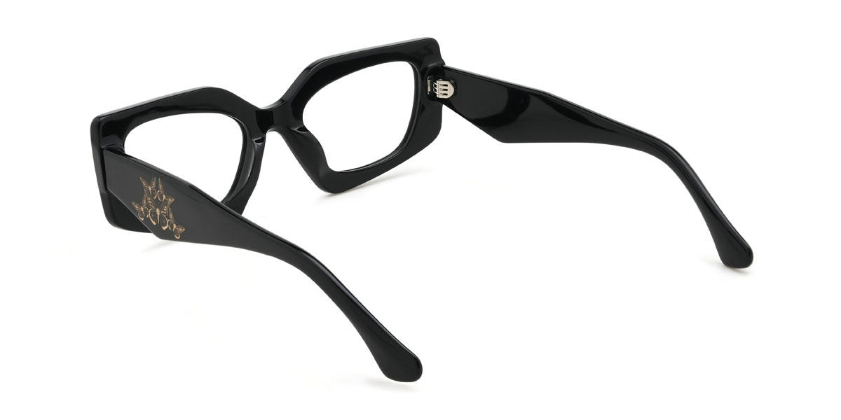 Noir Lionel Lunettes - Rectangle Glasses