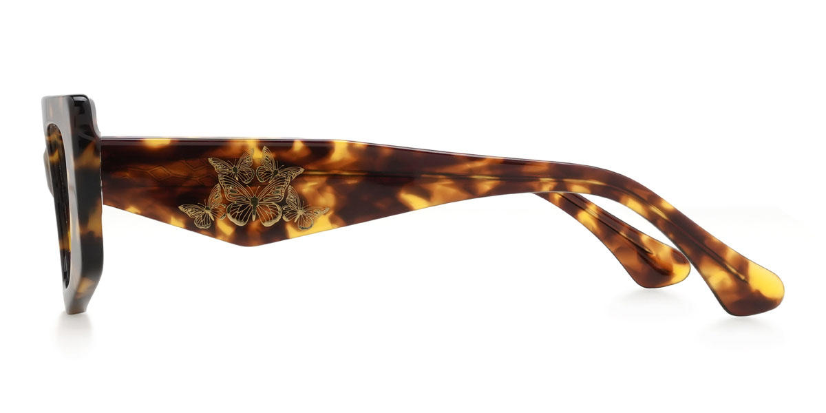 Tortoiseshell Lionel Glasses - Rectangle Glasses