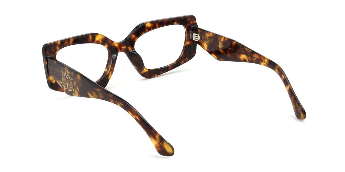 Tortoiseshell Lionel Glasses - Rectangle Glasses