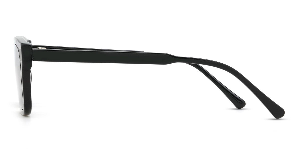 Black Dark Blue Mylah Glasses - Rectangle Sunglasses