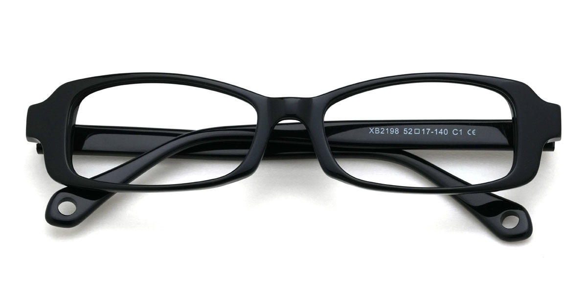 Black Amoura Glasses - Rectangle Glasses