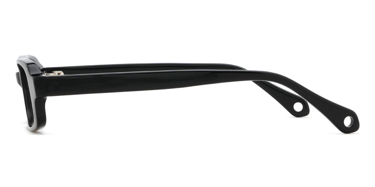 Black Amoura Glasses - Rectangle Glasses