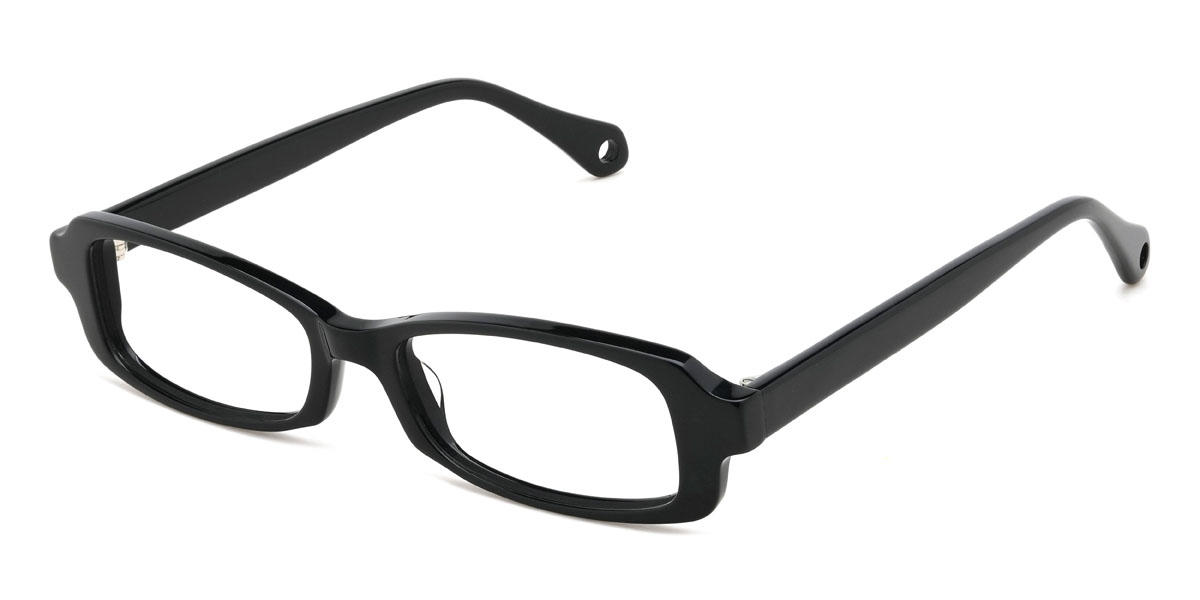 Black Amoura Glasses - Rectangle Glasses