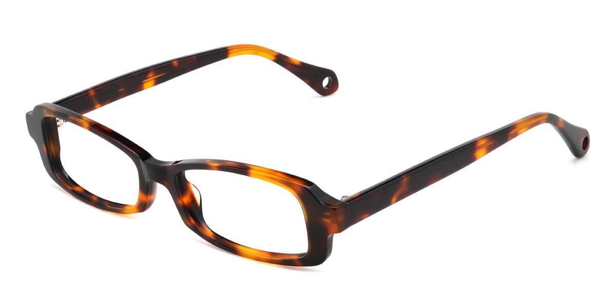 Tortoiseshell Amoura Glasses - Rectangle Glasses