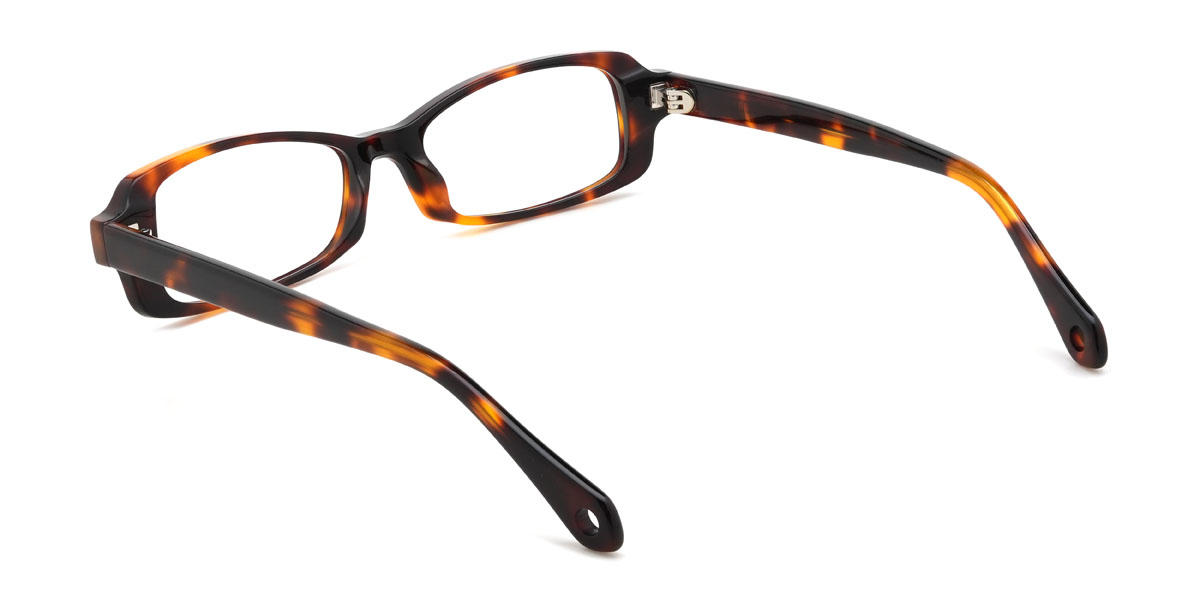 Tortoiseshell Amoura Glasses - Rectangle Glasses