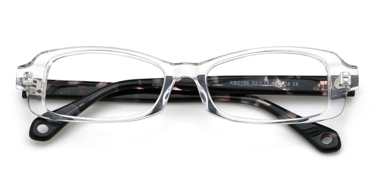 Clear Amoura Glasses - Rectangle Glasses