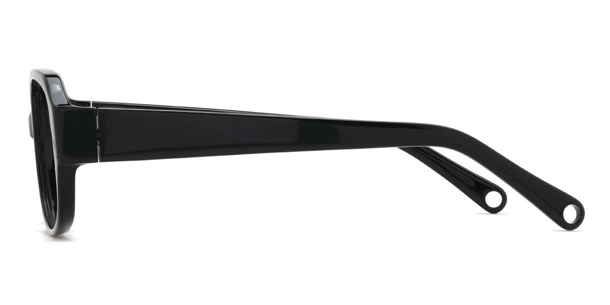 Black Jamir Glasses - Rectangle Glasses