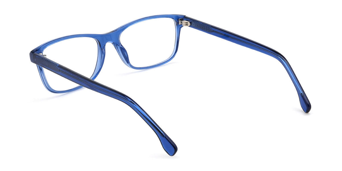 Blue Kareem Glasses - Rectangle Glasses