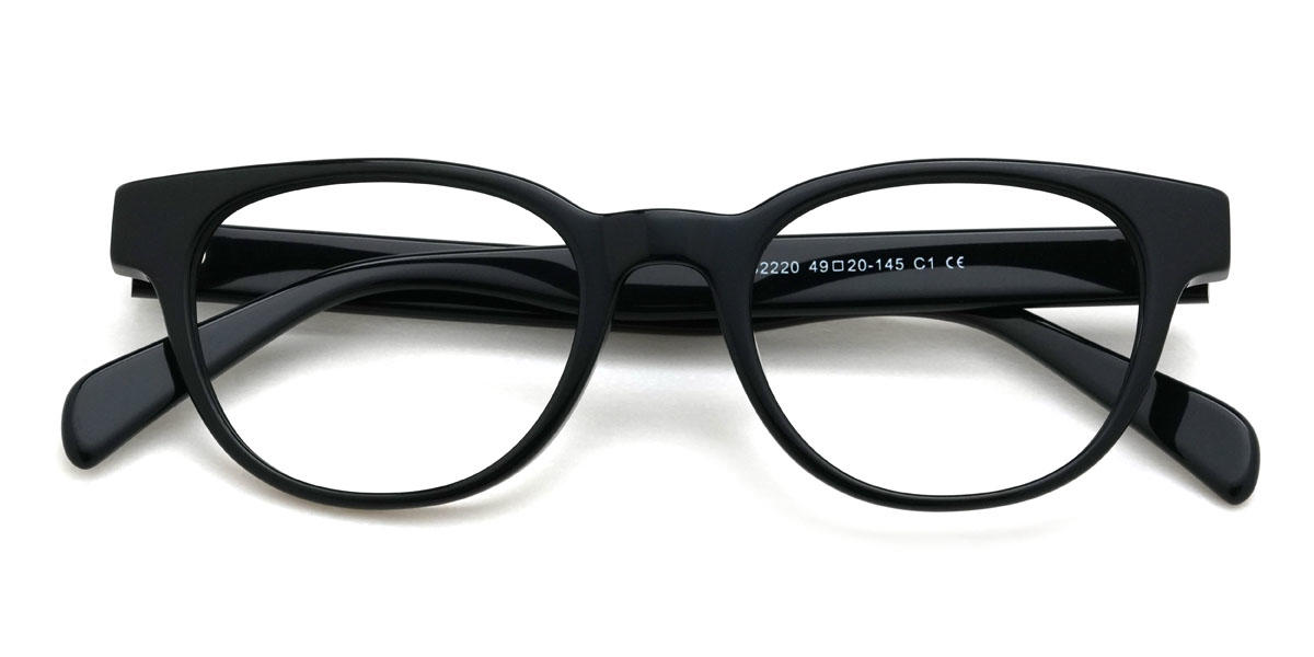 Schwarz Sariyah Brille - Oval Glasses